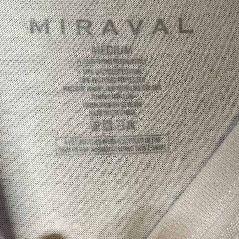 miraval t shirt men women size medium Spirit Alcohol brand sexy lady - Picture 4 of 6